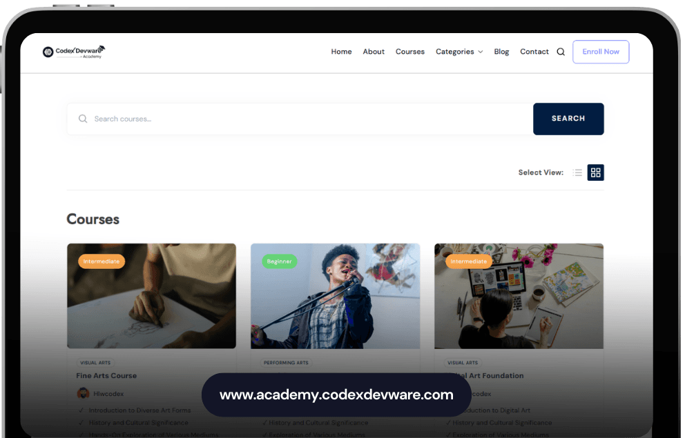 LMS — Course Platform